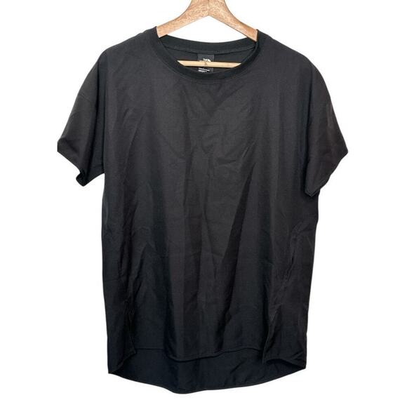 The North Face Black Lightweight Relax Fit Explore City Tunic Tee Shirt Sz S NWT - Picture 1 of 6